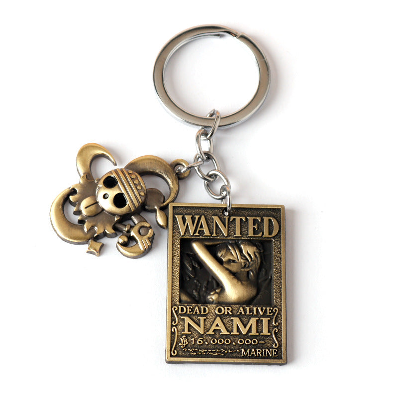 Wholesale Cartoon Passion Anime Character Alloy Pendant Keychains